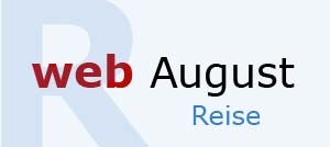 Ver�ffentlichung Reisen Web August