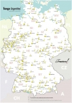 Tango Karte Deutschland
